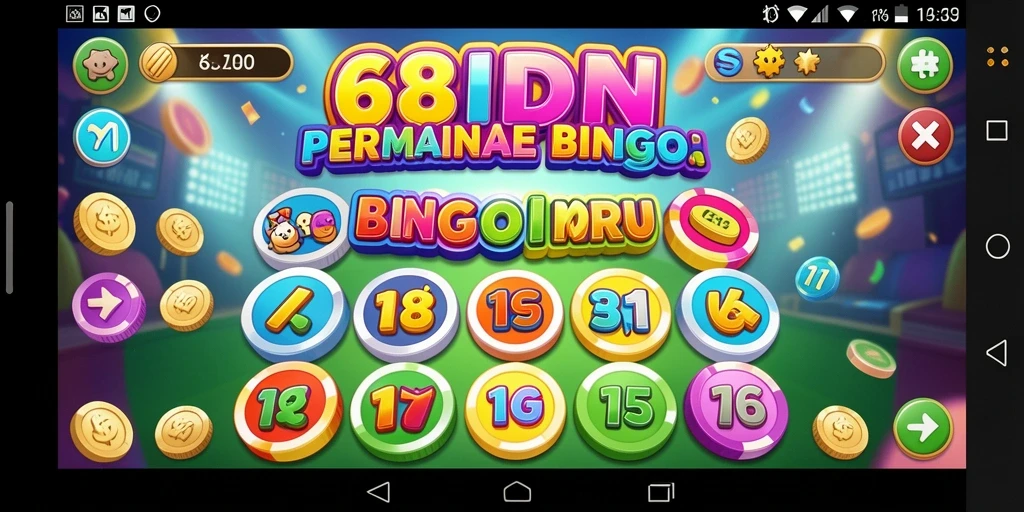 Tampilan gameplay 68IDN yang seru dan menarik dalam permainan Bingo.
