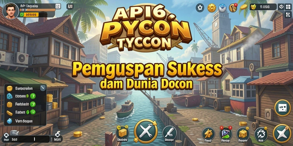 Tampilan gameplay menarik dari API66 yang penuh strategi Tycoon.