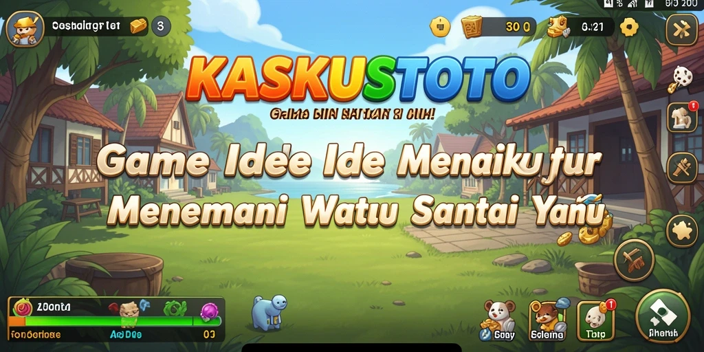 Tampilan gameplay KASKUSTOTO yang menarik dan seru.