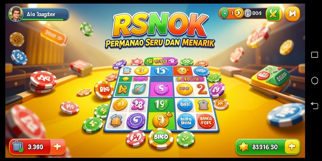 Tampilan gameplay RSNOK yang menarik dengan variasi Bingo.