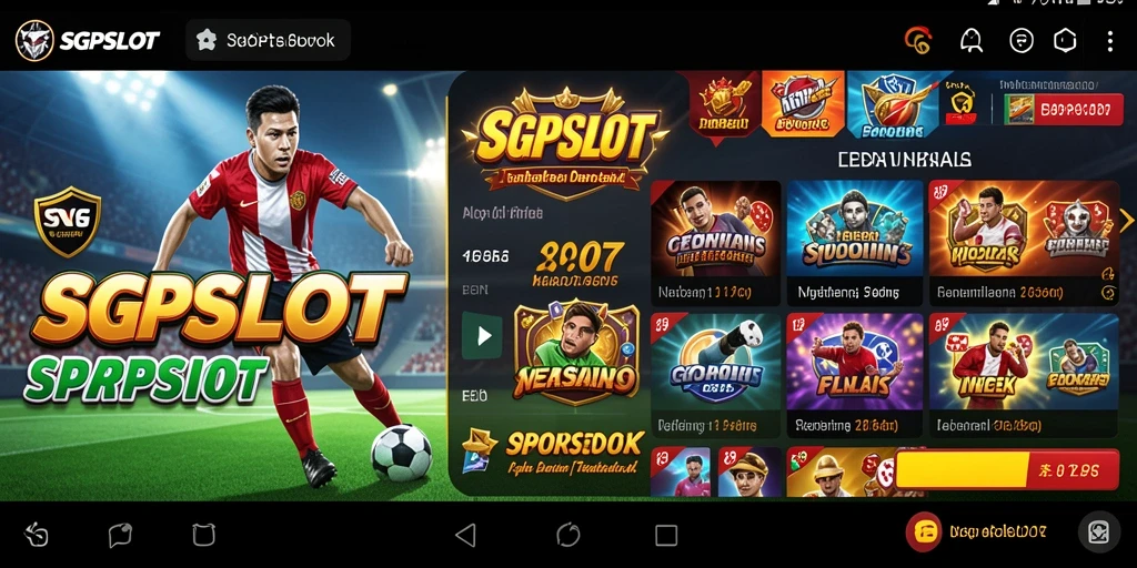 Tampilan menarik dari gameplay Sportsbook SGPSLOT.