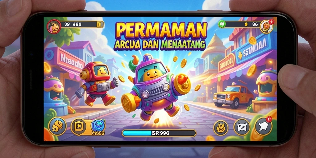 Gameplay seru dan grafis menarik di SR996.