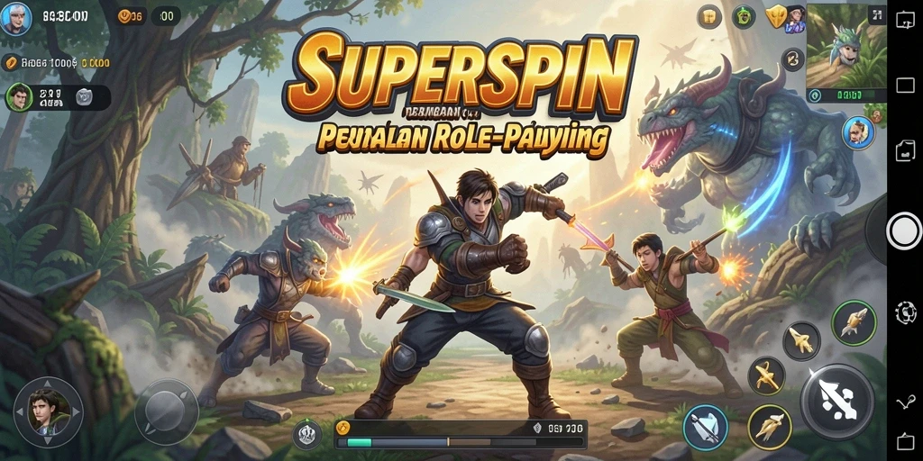 Tampilan gameplay epik dalam dunia ARPG yang menakjubkan.