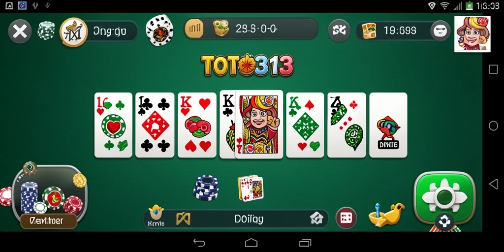 Tampilan gameplay TOTO313 yang menarik dan interaktif.